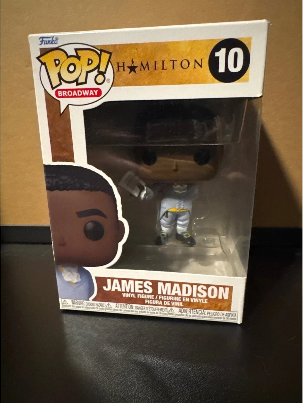 Funko Pop! Broadway Hamilton James Madison Vinyl Figure #10